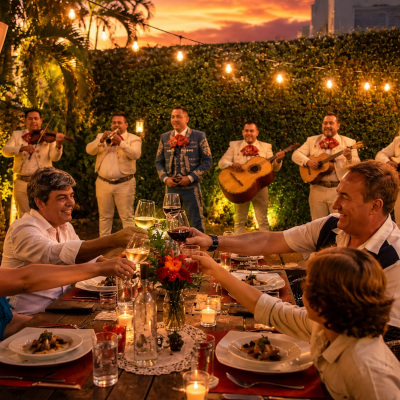 Private Chef Dinner and Mariachis 00 Cobá, Tulum & Cenote