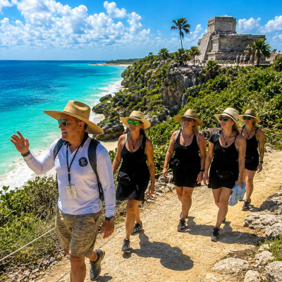 Tulum temples, Akumal Turtle Snorkeling and Lunch 00 Cozumel Snorkeling Experience